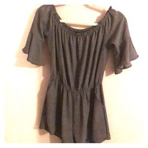 Off the Shoulder Romper